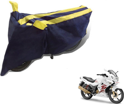 MOCKHE Two Wheeler Cover for Hero(Karizma ZMR, Black, Yellow)