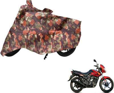 MOCKHE Two Wheeler Cover for TVS(Flame DS 125, Multicolor)