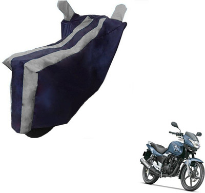 Flipkart SmartBuy Two Wheeler Cover for Suzuki(GS 150R, Black, Silver)