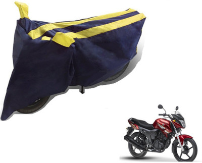 MOCKHE Two Wheeler Cover for Yamaha(SZ X, Black, Yellow)
