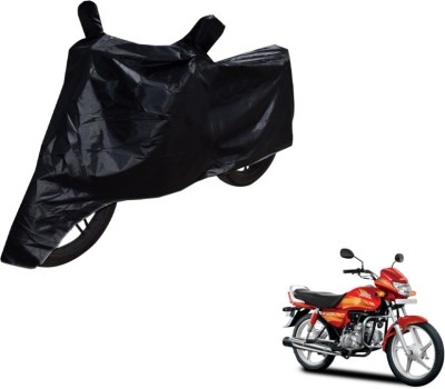 Flipkart SmartBuy Two Wheeler Cover for Hero(CD deluxe, Black)