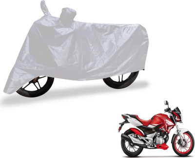 MOCKHE Two Wheeler Cover for Hero(Xtreme, Silver)