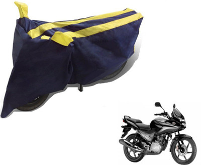Flipkart SmartBuy Two Wheeler Cover for Honda(CBF, Black, Yellow)