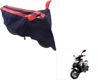 MOCKHE Two Wheeler Cover for Mahindra(Kine, Black, Orange)