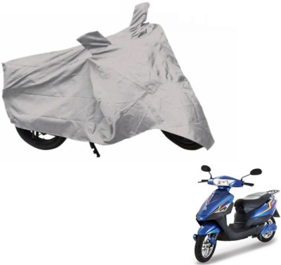 Flipkart SmartBuy Two Wheeler Cover for Lohia(Oma Star, Silver)