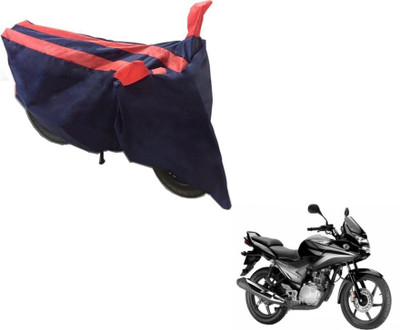 Flipkart SmartBuy Two Wheeler Cover for Honda(CBF, Black, Orange)
