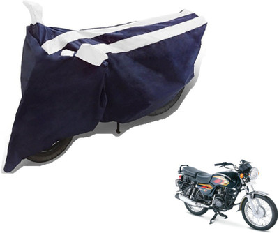 Flipkart SmartBuy Two Wheeler Cover for TVS(Max 4R, Black, White)