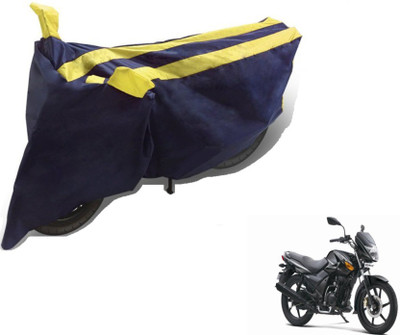 Flipkart SmartBuy Two Wheeler Cover for TVS(Flame DS 125, Black, Yellow)