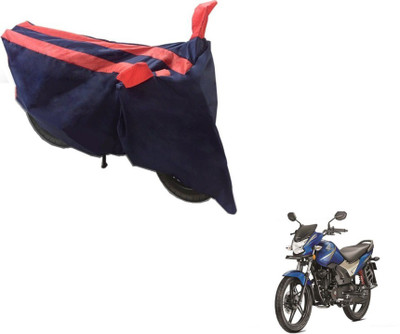 MOCKHE Two Wheeler Cover for Honda(CB Shine, Black, Orange)