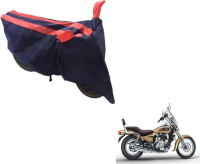 MOCKHE Two Wheeler Cover for Bajaj(Avenger, Black, Orange)