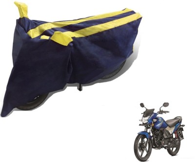 Flipkart SmartBuy Two Wheeler Cover for Honda(CB Shine, Black, Yellow)