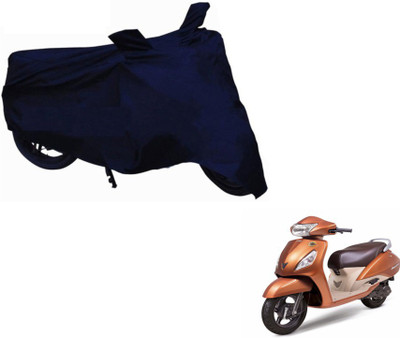 MOCKHE Two Wheeler Cover for TVS(Jupiter, Blue)