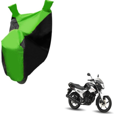 Flipkart SmartBuy Two Wheeler Cover for Yamaha(SZ R, Black, Green)