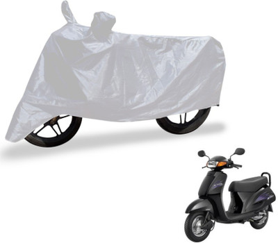 MOCKHE Two Wheeler Cover for Honda(Activa, Silver)