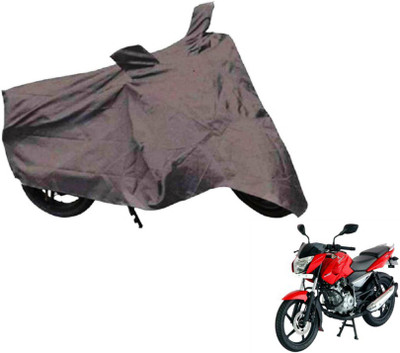 MOCKHE Two Wheeler Cover for Bajaj(Pulsar 135 LS DTS-i, Grey)