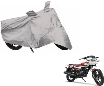 MOCKHE Two Wheeler Cover for TVS(Phoenix 125, Silver)
