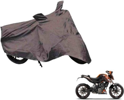 MOCKHE Two Wheeler Cover for KTM(Duke 200, Grey)