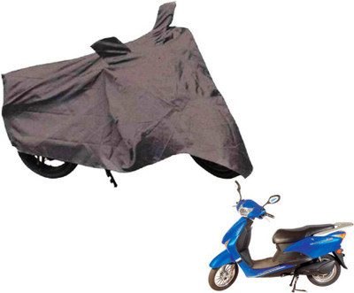 Flipkart SmartBuy Two Wheeler Cover for Hero(E Scoot, Grey)