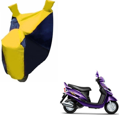Flipkart SmartBuy Two Wheeler Cover for Mahindra(Rodeo RZ, Black, Yellow)