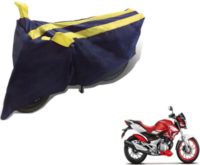 MOCKHE Two Wheeler Cover for Hero(Xtreme, Black, Yellow)