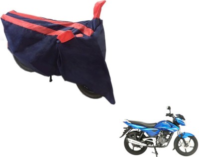 Flipkart SmartBuy Two Wheeler Cover for Bajaj(XCD 125cc, Black, Orange)