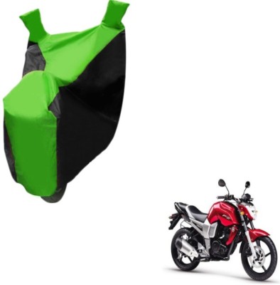 Flipkart SmartBuy Two Wheeler Cover for Yamaha(FZ, Black, Green)