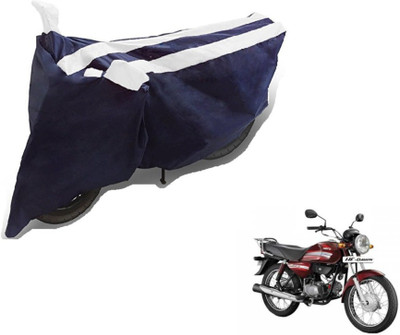 Flipkart SmartBuy Two Wheeler Cover for Hero(HF Dawn, Black, White)
