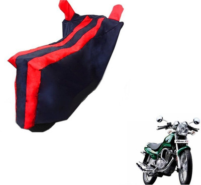 Flipkart SmartBuy Two Wheeler Cover for TVS(Fiero F2, Black, Red)