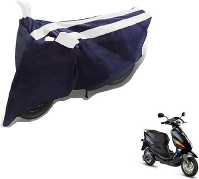 MOCKHE Two Wheeler Cover for Hero(Electric Cruz, Black, White)
