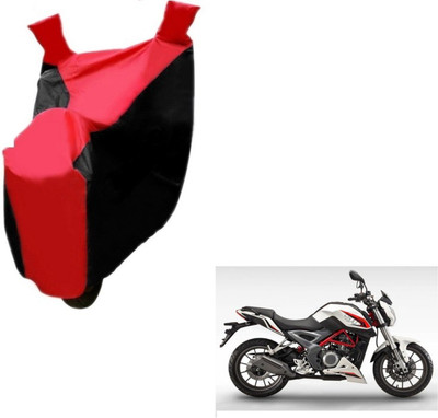 Flipkart SmartBuy Two Wheeler Cover for DSK Benelli(TNT 25, Black, Red)