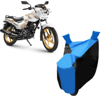 Auto Age Two Wheeler Cover for TVS(Star City, Blue)