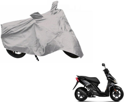 MOCKHE Two Wheeler Cover for Yamaha(Jog R, Silver)