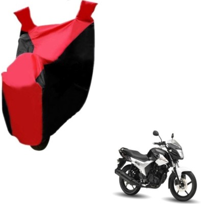 Flipkart SmartBuy Two Wheeler Cover for Yamaha(SZ R, Black, Red)