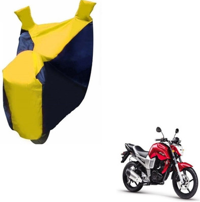 Flipkart SmartBuy Two Wheeler Cover for Yamaha(FZ, Black, Yellow)