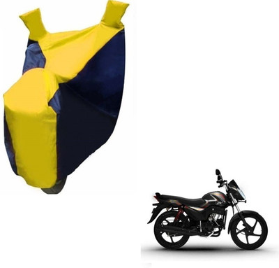 Flipkart SmartBuy Two Wheeler Cover for Mahindra(Pantero, Black, Yellow)