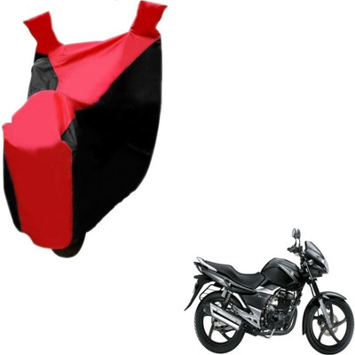 Flipkart SmartBuy Two Wheeler Cover for Suzuki(GS, Black, Red)