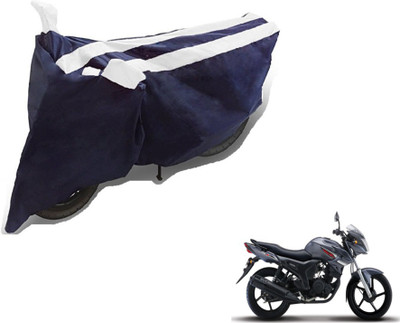 MOCKHE Two Wheeler Cover for Yamaha(SZ-S, Black, White)