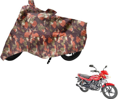 MOCKHE Two Wheeler Cover for Bajaj(Platina 100 DTS-i, Multicolor)