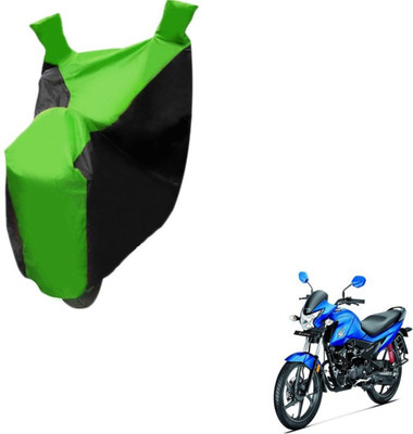 Flipkart SmartBuy Two Wheeler Cover for Honda(Livo, Black, Green)