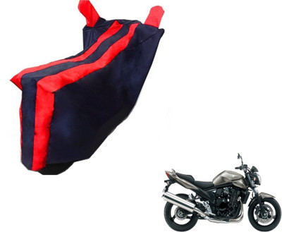 Flipkart SmartBuy Two Wheeler Cover for Suzuki(Bandit, Black, Red)