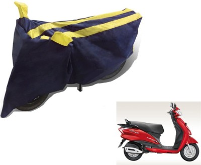 Flipkart SmartBuy Two Wheeler Cover for Hero(Moto Corp Duet, Black, Yellow)