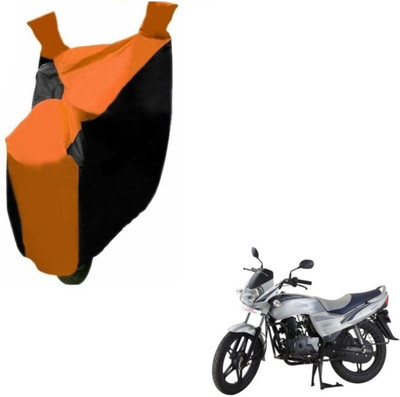 Flipkart SmartBuy Two Wheeler Cover for LML(Freedom, Black, Orange)
