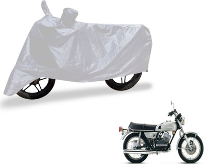 MOCKHE Two Wheeler Cover for Yamaha(RD 350, Silver)