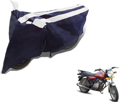 Flipkart SmartBuy Two Wheeler Cover for Bajaj(Boxer, Black, White)