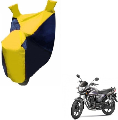 MOCKHE Two Wheeler Cover for Honda(CB Shine, Black, Yellow)