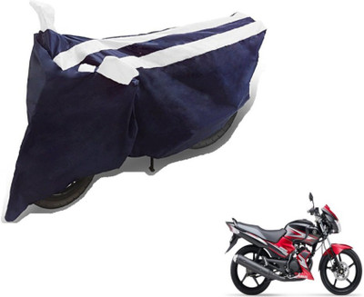MOCKHE Two Wheeler Cover for Yamaha(SS 125, Black, White)