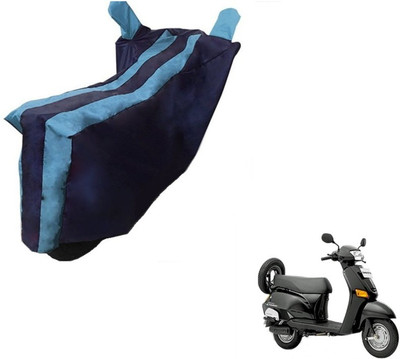 Flipkart SmartBuy Two Wheeler Cover for Honda(Black, Blue)