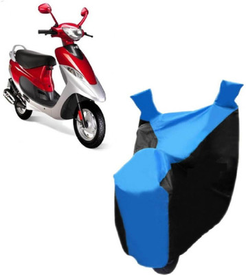 Auto Age Two Wheeler Cover for TVS(Scooty Pep+, Blue)