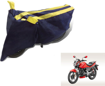 MOCKHE Two Wheeler Cover for Hero(Xtreme Sports, Black, Yellow)