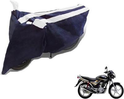 MOCKHE Two Wheeler Cover for Yamaha(Libero, Black, White)